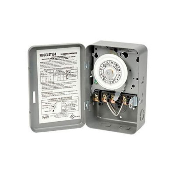 Sealed Unit Parts Co 24-Hour Timer 240 V, DPST ST104